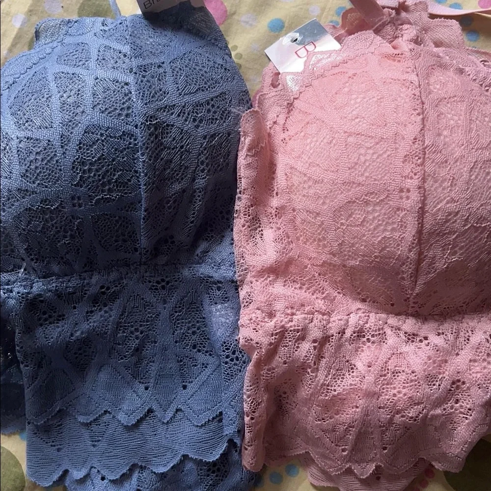 Grey Lace bralette and brief 
Size - 32B,32C 34B,34C - Picture 4 of 4